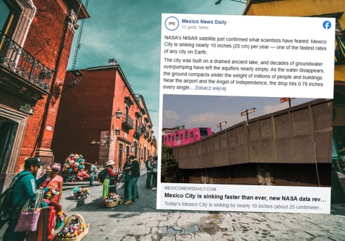 Zbudowali miasto na dnie osuszonego jeziora. Od 100 lat zapada się coraz bardziej. 