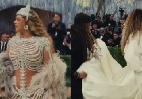 Odczytano z ruchu warg, co Beyoncé powiedziała do asystenta na Met Gali. Wyszło niezręcznie?