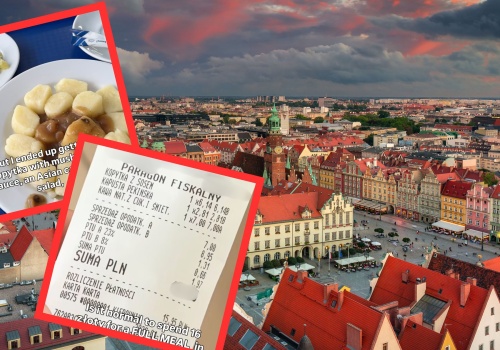 Kanadyjka zjadła w barze mlecznym, dostała paragon. 