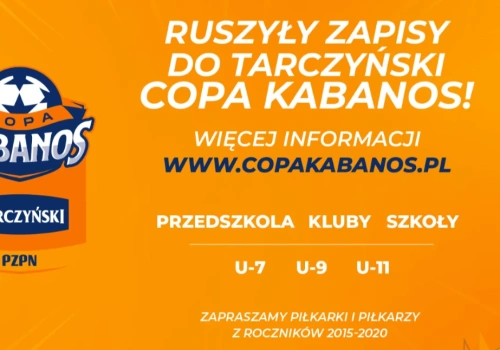 Dziecięcy futbol w nowej odsłonie. Startuje Tarczyński Copa Kabanos