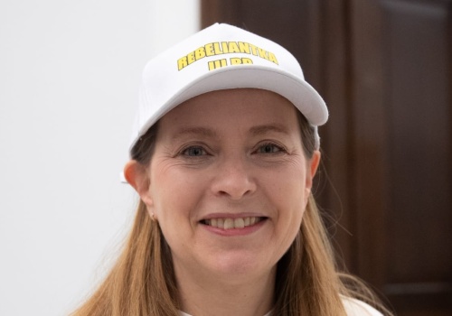 Pan Blask naświetla - Pani minister gada do siebie