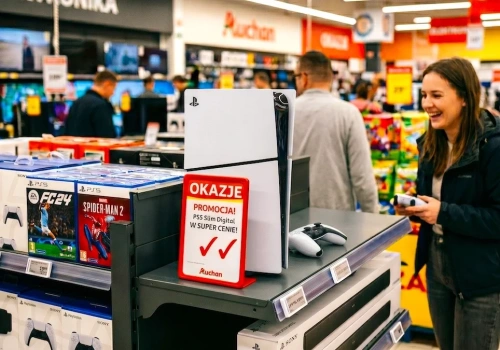 PS5 taniej niż na premierę. Sieć marketów ogłasza, będą kolejki
