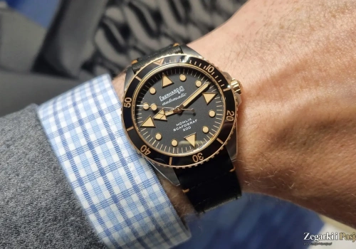 Eberhard & Co Scafograf 200 MCMLIX. Zegarki nawiązujące do złotej ery nurkowania