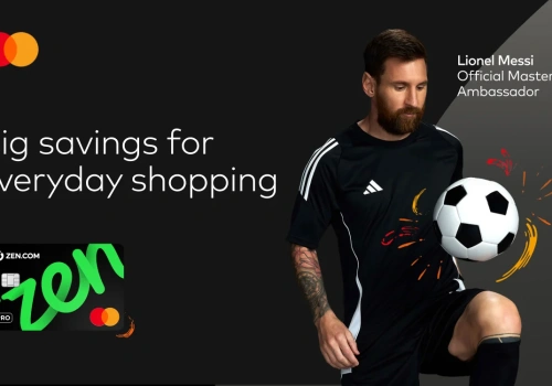 Messi twarzą globalnej kampanii ZEN.COM i Mastercard