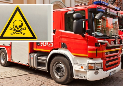 Zgłoszono zatrucie chemikaliami w zakładzie pracy. Prawda okazała się zupełnie inna