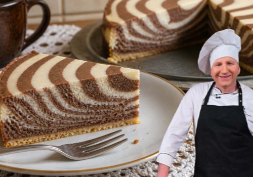 Zapomnij o nudnym serniku. Zrób Zebrę wg Rączki