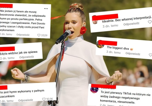 Hymn Polski w wykonaniu Dody stał się hitem TikToka