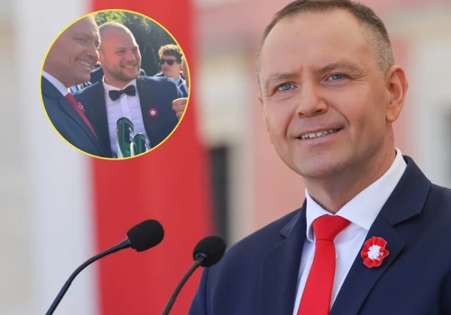 Znany sportowiec zaskoczył Nawrockiego. Wręczył mu nietypowy prezent