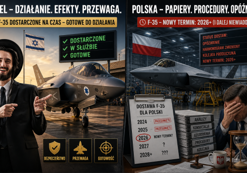Izrael zamawia F-35. Efekt? Polska musi czekać