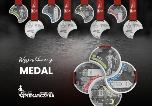 Wyjątkowy medal XVII edycji Biegu Piekarczyka