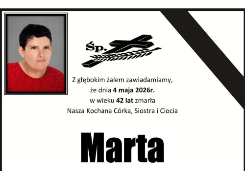 Nie żyje Marta Weber. Miała zaledwie 42 lata. Ostatnie pożegnanie w Woli Piskulinej