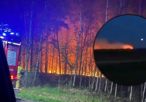 Tragedia podczas gaszenia pożaru. Samolot rozbity, jedna osoba nie żyje