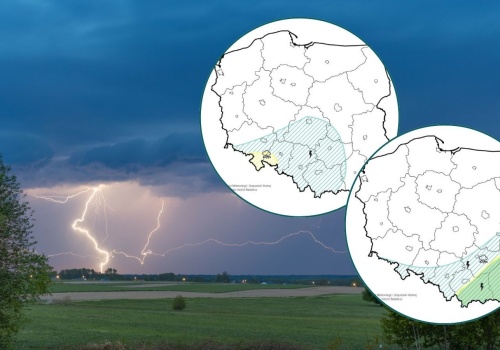 IMGW ostrzega, apogeum burzowe ma nadejść w czwartek. Tutaj zagrzmi najmocniej