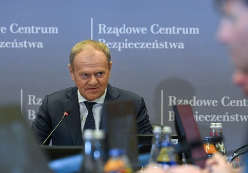 Pożar na Lubelszczyźnie. Odprawa z premierem