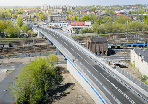 Częstochowa. Wiadukt za 100 mln zł oddany do użytku
