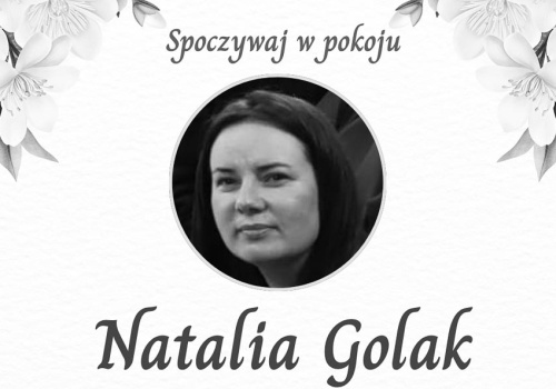 Odeszła Natalia Golak