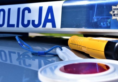 Prowadził, mając zakaz i… 4 promile – podróż zakończył w przydrożnym rowie