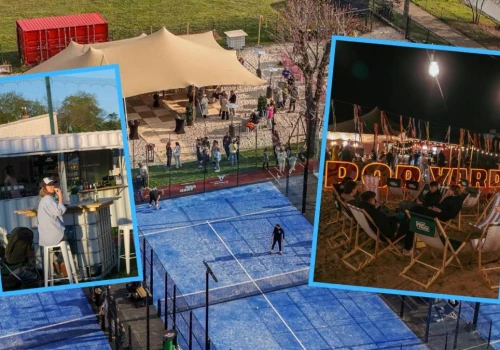 Nowa rozrywkowa przestrzeń nad Odrą. Są korty do padla i „plaża”