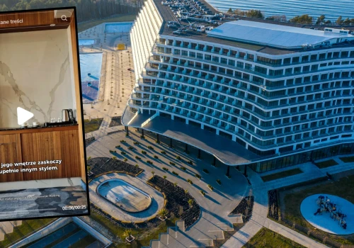 Pokazali wnętrza Hotelu Gołębiewski Pobierowo. 
