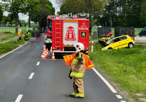 Zderzenie w Tarchałach Wlk. Dwie osoby były w szoku