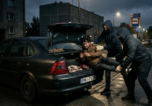 Szokujące sceny w Mielcu! Obcokrajowiec porwany, więziony i torturowany!
