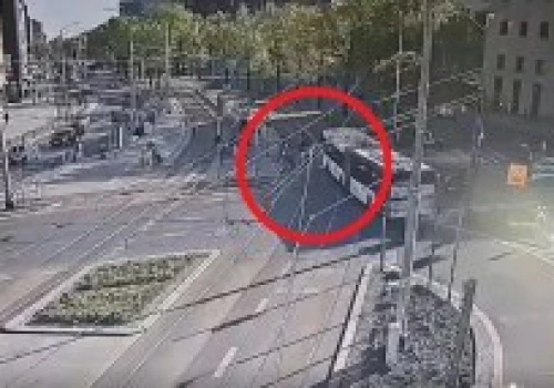O krok od tragedii w Szczecinie. Policja pokazała nagranie