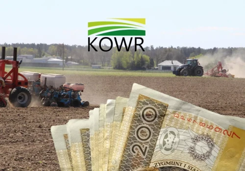 KOWR zatrzyma ponad miliard złotych. Duże zmiany w finansach państwowej ziemi