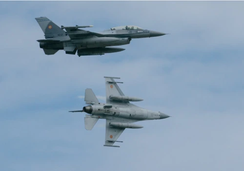 Obcy dron w przestrzeni NATO. Poderwano myśliwce F-16
