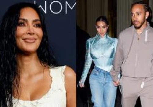 Kim Kardashian i Lewis Hamilton już nie kryją się z uczuciami. W drodze na randkę TRZYMALI SIĘ ZA RĘCE. Robi się coraz poważniej? (FOTO)
