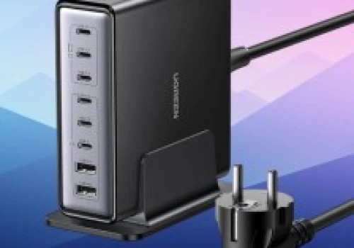 Stacja ładująca UGREEN (6x USB-C, 2x USB-A) GaN 200W, PD 100W za 219,99 zł w Amazon PL