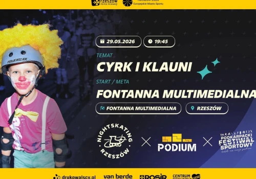 Rzeszów opanują rolkarze. Nightskating otworzy Podkarpacki Festiwal Sportowy
