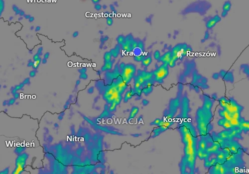 Alert dla Krakowa. Nadciągają burze, ulewy i porywy wiatru do 70 km/h