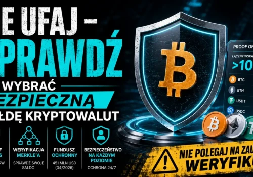 NIE UFAJ! Sprawdź: Jak wybrać bezpieczną giełdę kryptowalut