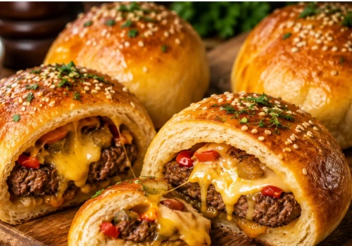 Burgery zapiekane w cieście – hit internetu, któremu trudno się oprzeć