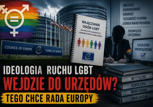 Rada Europy domaga się przywilejów dla sodomitów