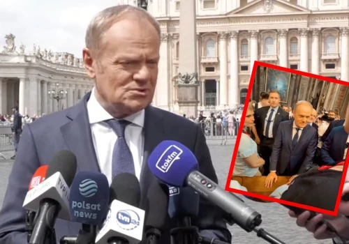 Polacy odwiedzili Watykan, a tam… Donald Tusk. TAK zareagowali, wszystko się nagrało! „Dobrze was widzieć”