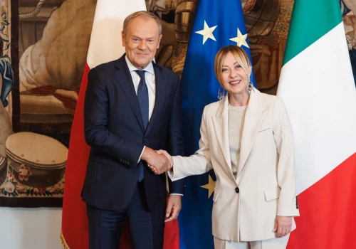 Tusk zachwycony Meloni. Padły bardzo mocne słowa