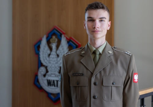 Student WAT przyjęty do Akademii Wojskowej Stanów Zjednoczonych w West Point
