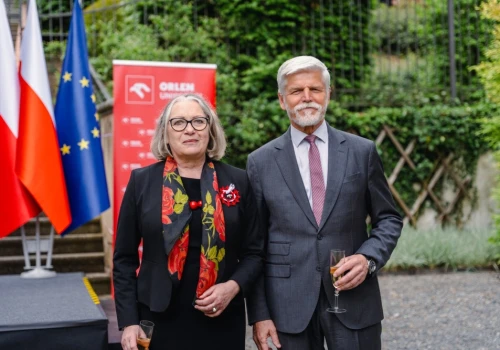 Święto Konstytucji 3 maja w Ambasadzie RP. W uroczystościach wziął udział prezydent Petr Pavel