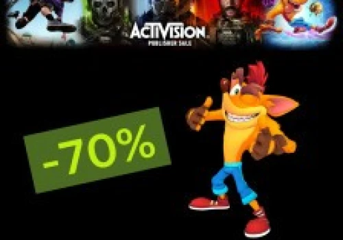 Wyprzedaż Activision Publisher Sale na Steam. Crash Bandicoot 4: It’s About Time za 86,25 zł!