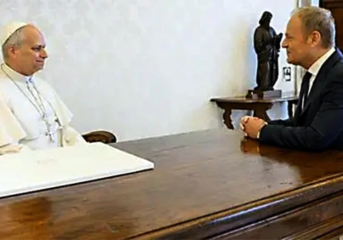 Tusk spotkał się z papieżem