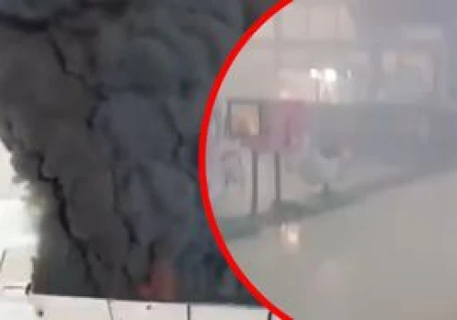 Dramatyczny pożar galerii handlowej w Meksyku. Kilka osób nie żyje