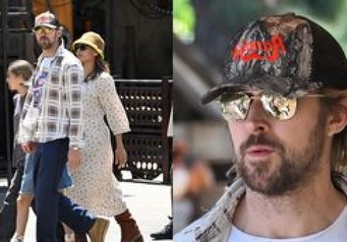 Rzadki widok: Eva Mendes i Ryan Gosling zabrali córki do Disneylandu. Fajna rodzinka? (ZDJĘCIA)