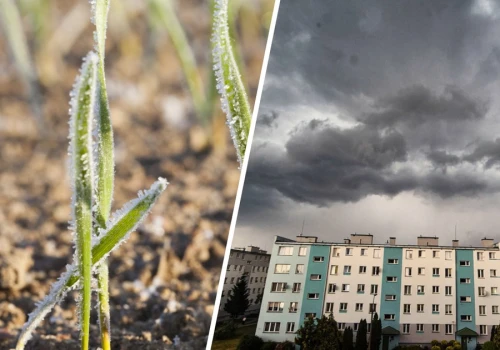 Weekend pod znakiem chmur, burz i przymrozków! Będzie powrót zimna do Polski.  IMGW zapowiada alerty