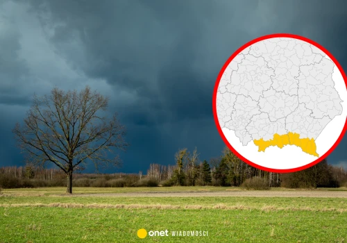 Dwa województwa zagrożone gwałtownymi burzami. IMGW wydał alerty
