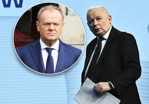 Tak szyderczego Kaczyńskiego nie było już dawno. Tak kpił z wizyty Tuska u papieża