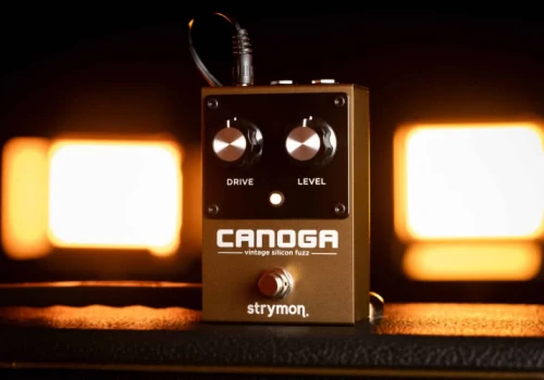 Strymon wchodzi głębiej w analog – Canoga Vintage Silicon Fuzz w serii A