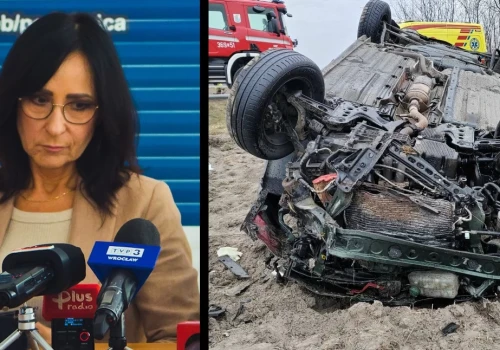 Prokuratura w Legnicy oskarża kierowcę za wypadek, w którym ucierpiała jego siostra