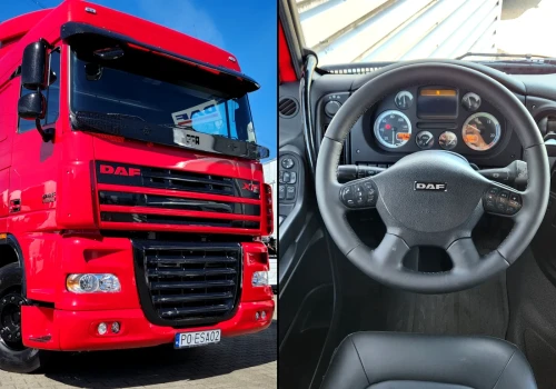 DAF XF105 z wyjątkową historią i analogowym tacho, uratowany przez polskiego dealera