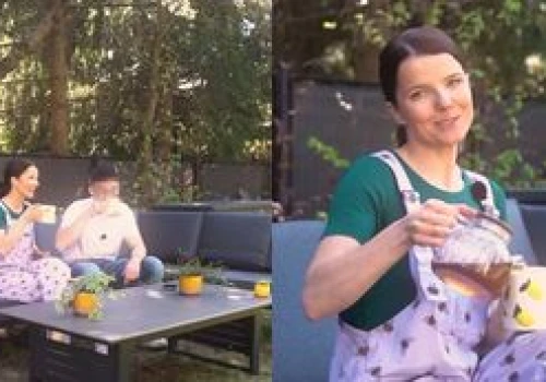 Joanna Jabłczyńska chwali się bajecznym ogrodem w 100-letnim domku na wsi. Fajnie go urządziła? (FOTO)